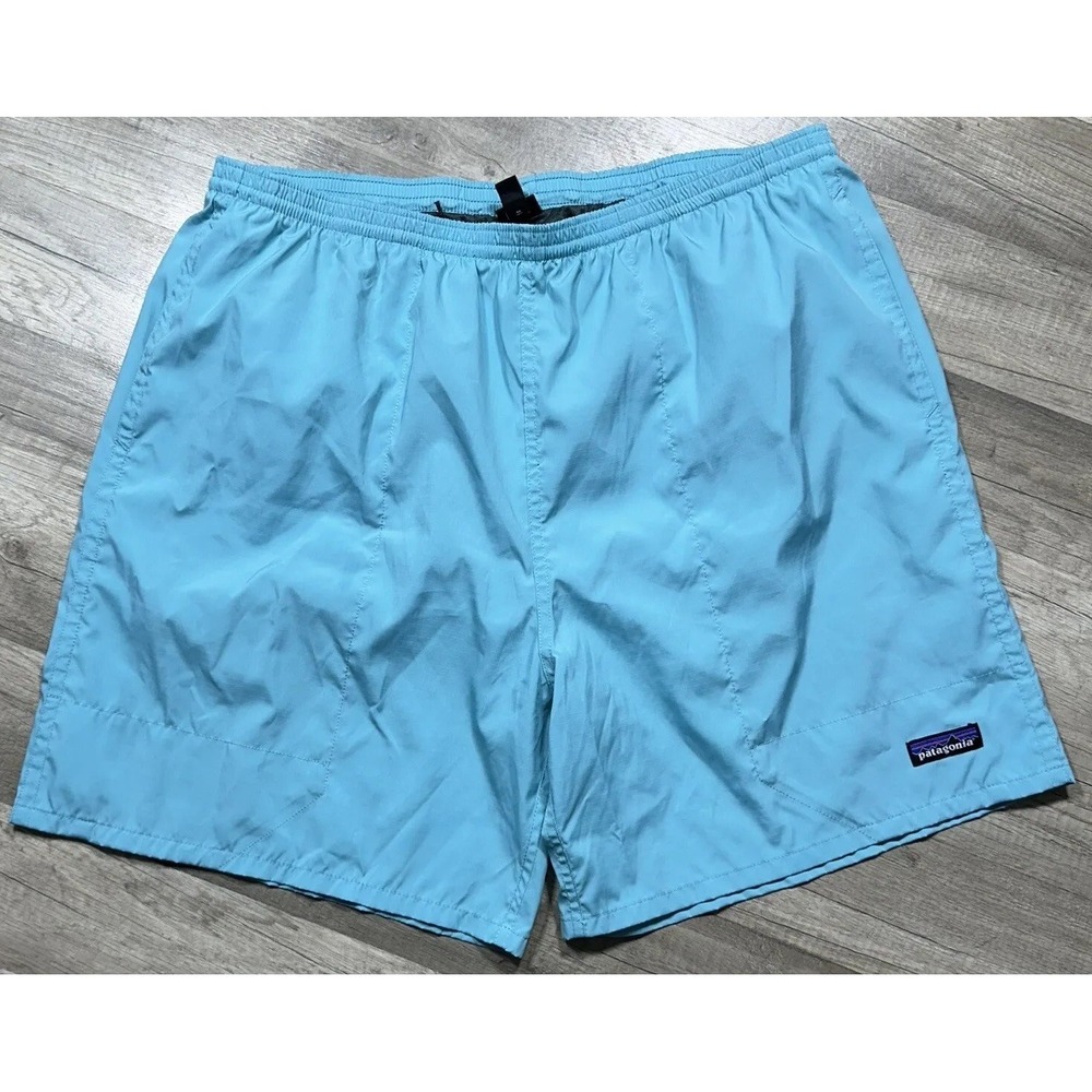PATAGONIA Baggies Shorts‎ 6.5" Blue Men's Size XXL 2XL Mesh Lined Swim Trunks